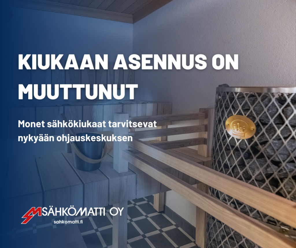 Kiukaan asennus